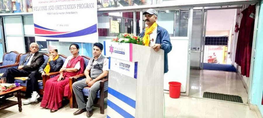 Welcome & Orientation of Pokhara Lincoln International College for Year 2023