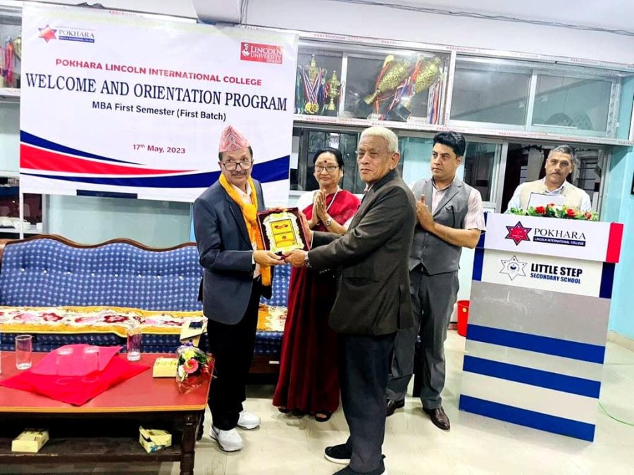 Welcome & Orientation of Pokhara Lincoln International College for Year 2023